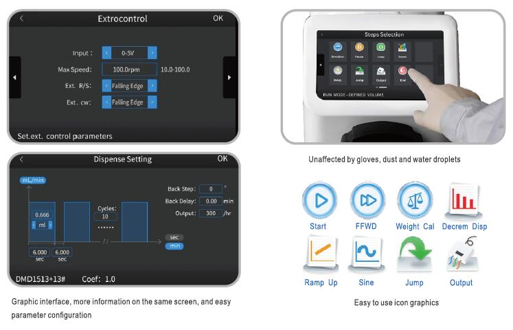 7-Zoll-Farbdisplay